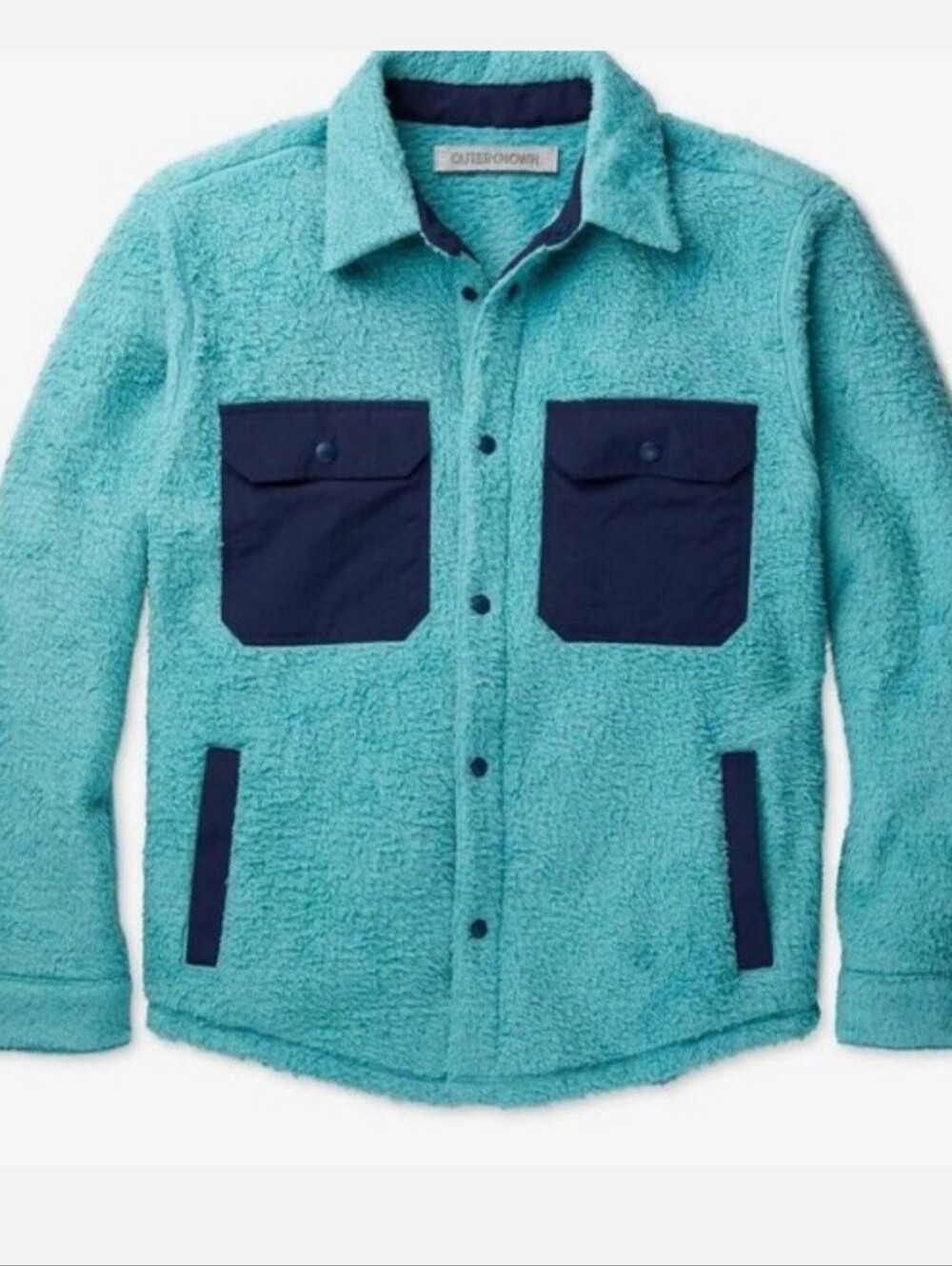 Outerknown Skyline Fleece Sherpa Shirt Jacket